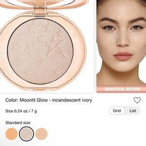 Charlotte Tilbury Highlighter Moonlit Glow Hollywood Glow Glide Face Architect